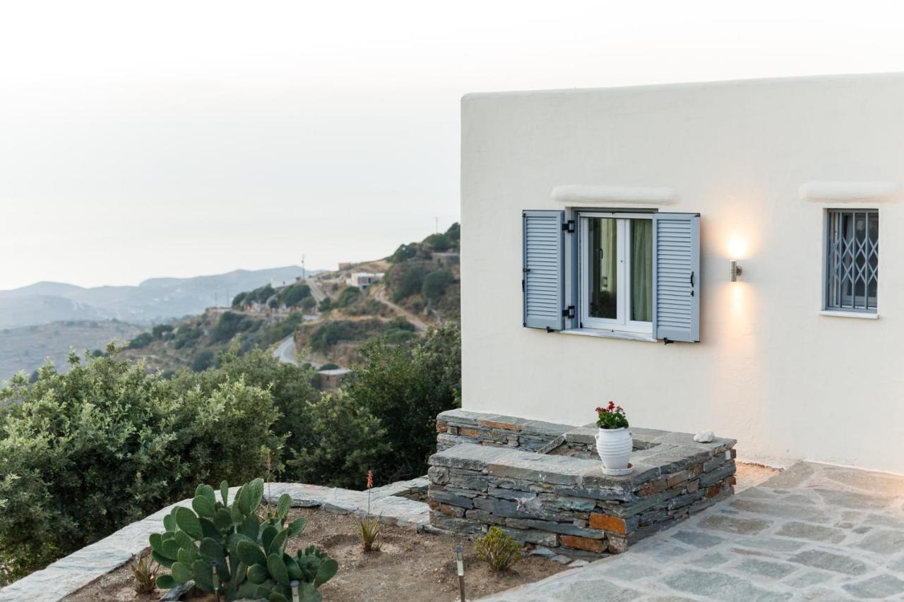 Cycladic Villa With Sea View! Ioulis Eksteriør billede