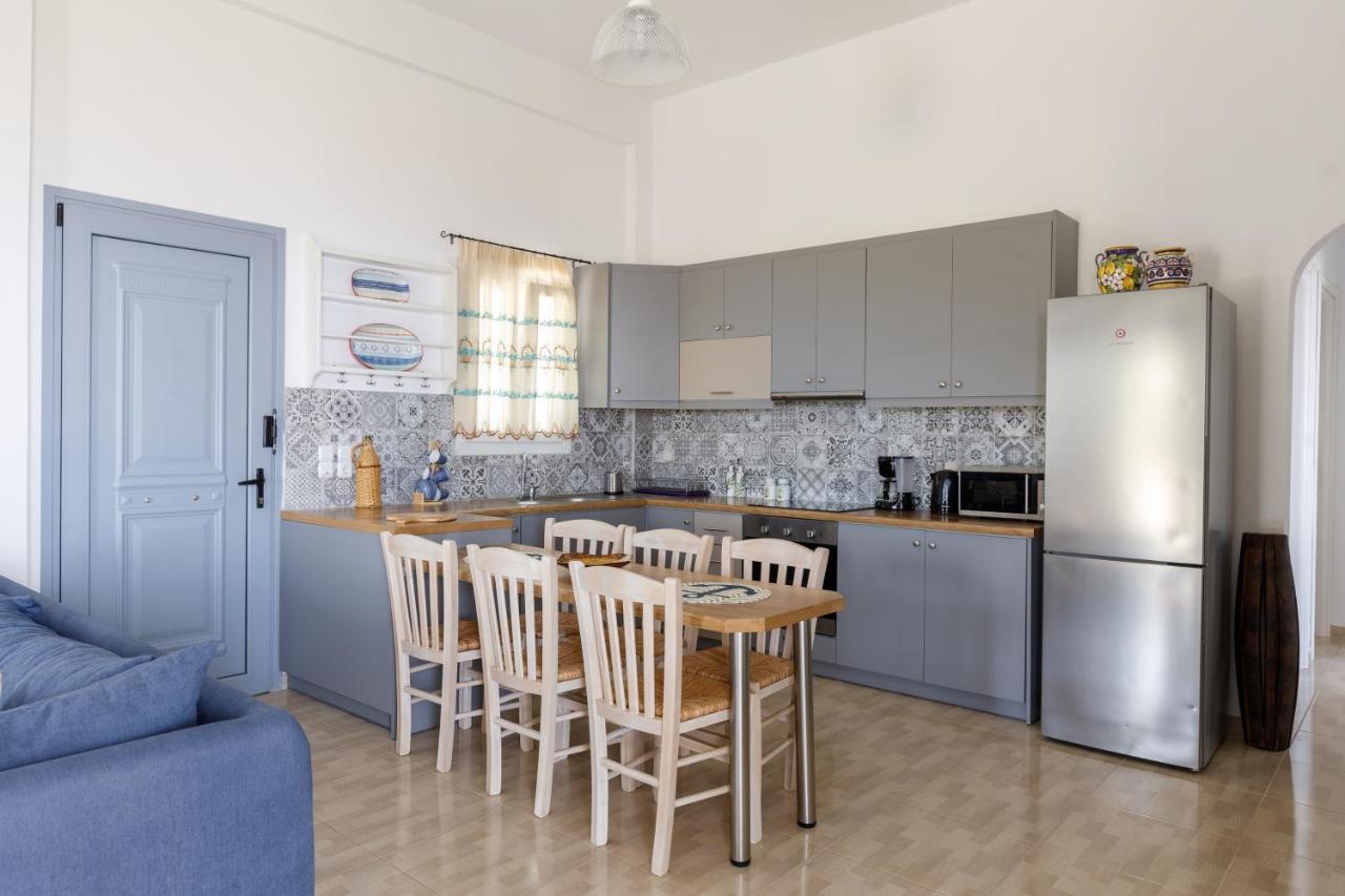 Cycladic Villa With Sea View! Ioulis Eksteriør billede