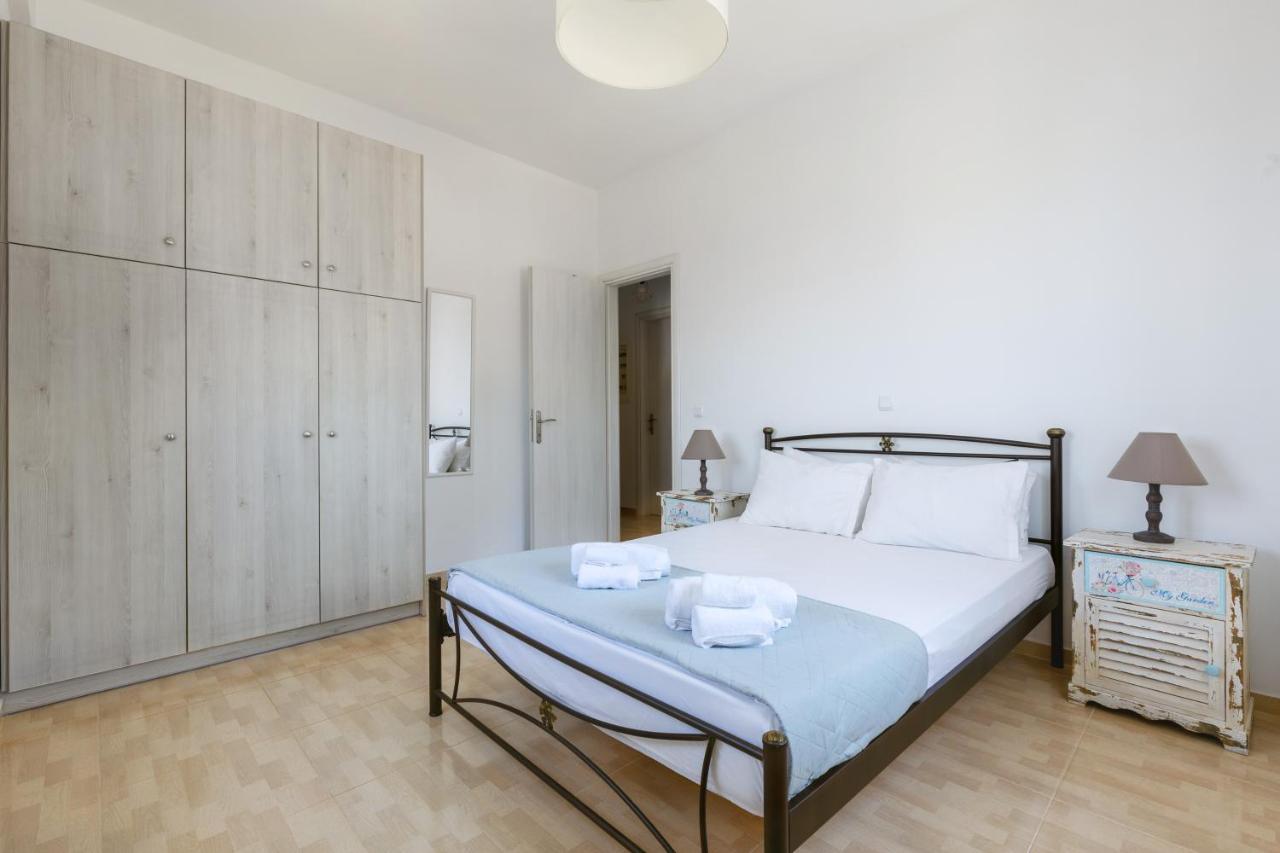 Cycladic Villa With Sea View! Ioulis Eksteriør billede