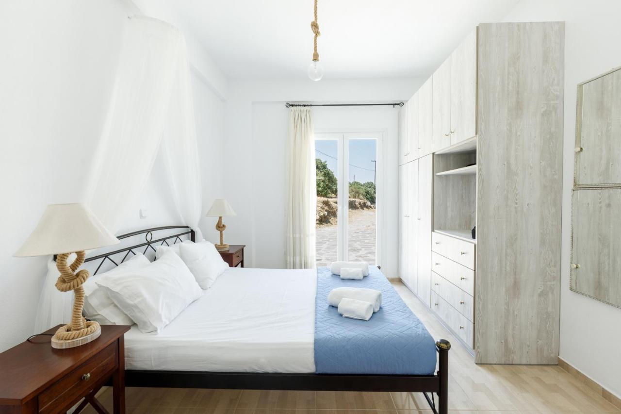 Cycladic Villa With Sea View! Ioulis Eksteriør billede
