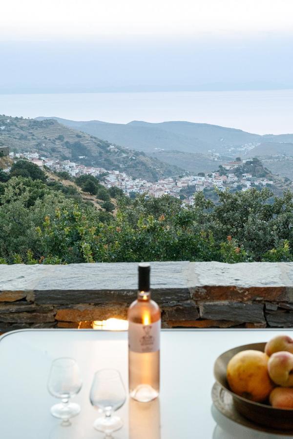 Cycladic Villa With Sea View! Ioulis Eksteriør billede